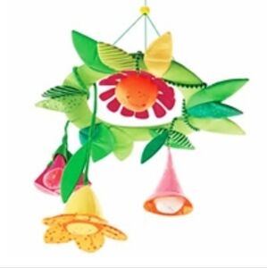 Haba Fabric Sunshine Flower Baby Mobile new